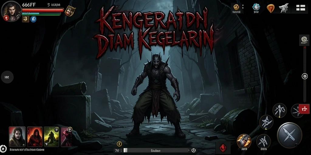 Gameplay menegangkan dengan atmosfer mencekam di dalam 666FF.