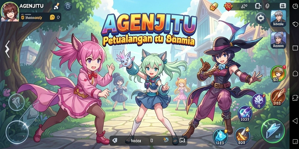 Gameplay menarik dari AGENJITU yang penuh aksi dan seru.