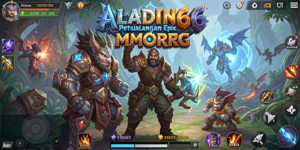 Gameplay ALADIN66 yang menarik dan penuh aksi di dunia MMORPG.