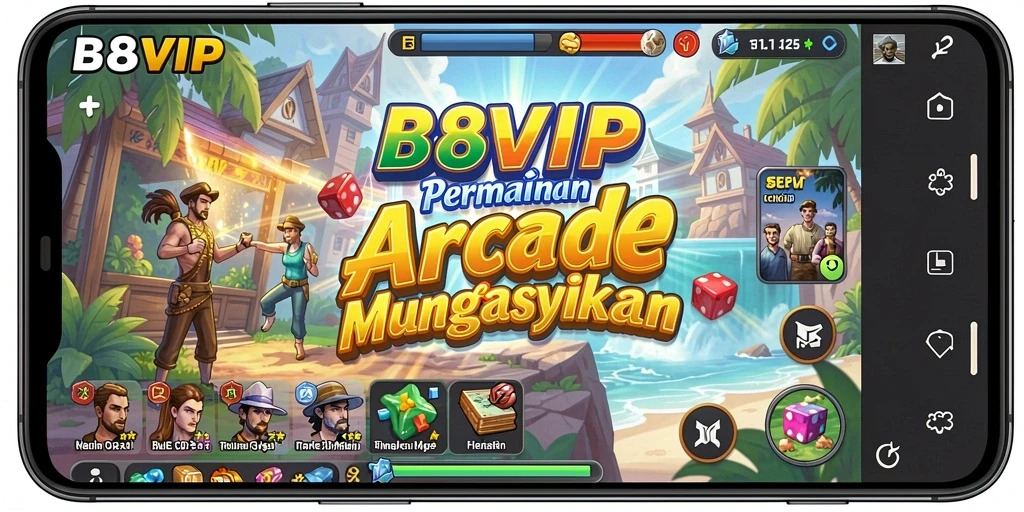 Tampilan menarik dari gameplay seru B8VIP.