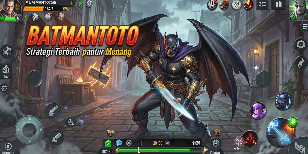 Tampilan gameplay BATMANTOTO yang menegangkan dan strategis.