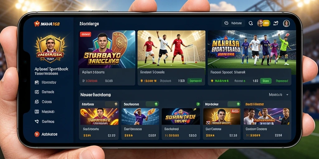 Screenshot utama MAHA168 menunjukkan gameplay taruhan yang menarik.
