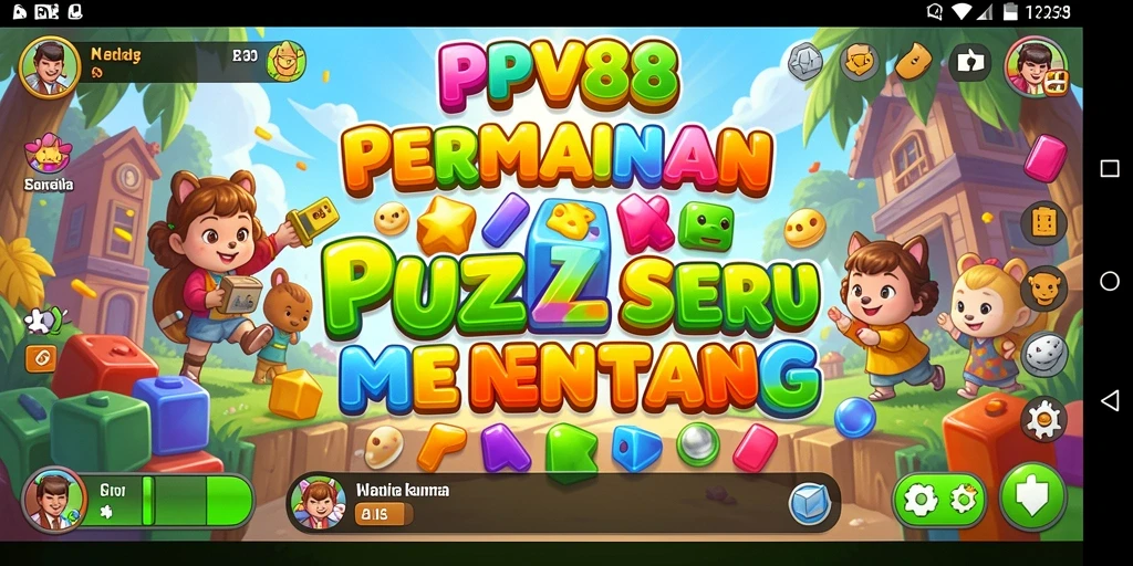 Tangkapan layar gameplay PPV88 dengan tampilan teka-teki menarik.