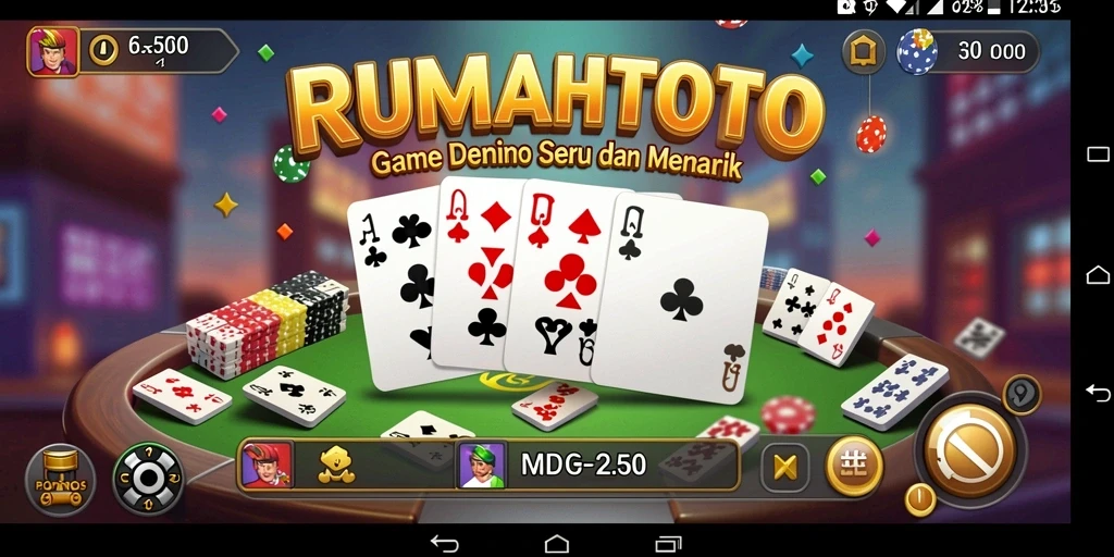 Tampilan gameplay RUMAHTOTO dengan grafis menarik dan seru.