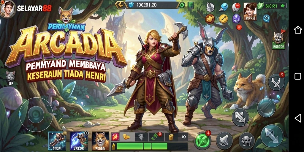 Tampilan gameplay SELAYAR88 yang seru dan menantang.
