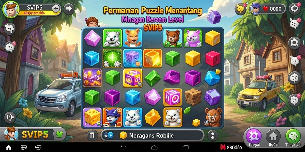 Menampilkan gameplay SVIP5 yang seru dan menantang.