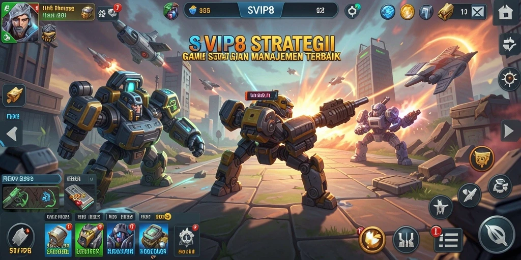 Tampilan menarik dari gameplay SVIP8 yang penuh strategi.