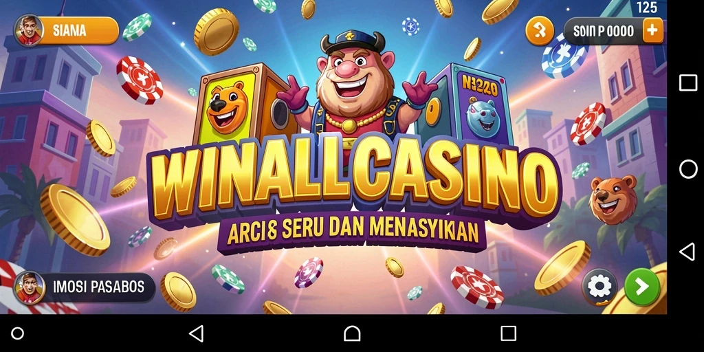 Tampilan gameplay dari <strong>WINALLCASINO</strong> yang menegangkan dan penuh aksi.