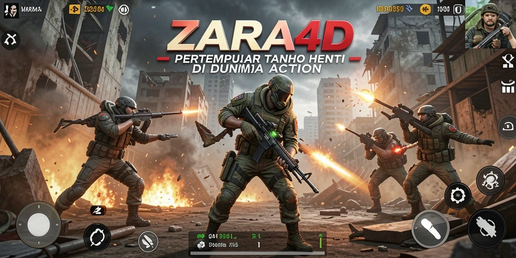 Gameplay ZARA4D yang seru dan menegangkan dalam aksi.